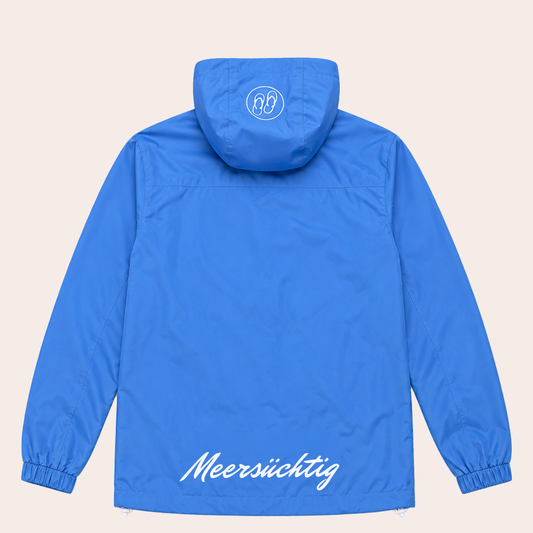 Windbreaker - Kobaltblau x Weiß - Herren