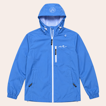Windbreaker - Kobaltblau x Weiß - Herren