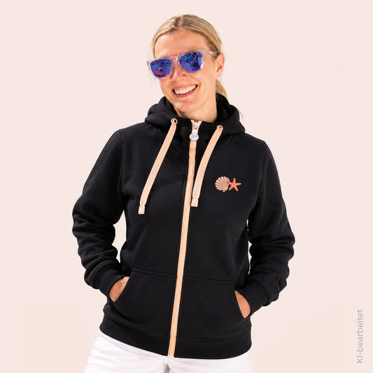 Zipper Schwarz x Softapricot - Ocean Dreams - Unisex
