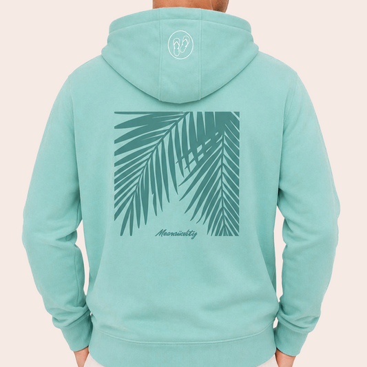 Zipper - Palm Shadow - Berylblau - Unisex